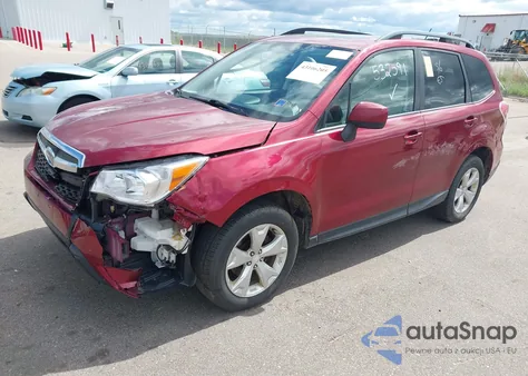 2014 Subaru Forester 2.5I Premium from USA, damaged, VIN JF2SJAECXEH532591